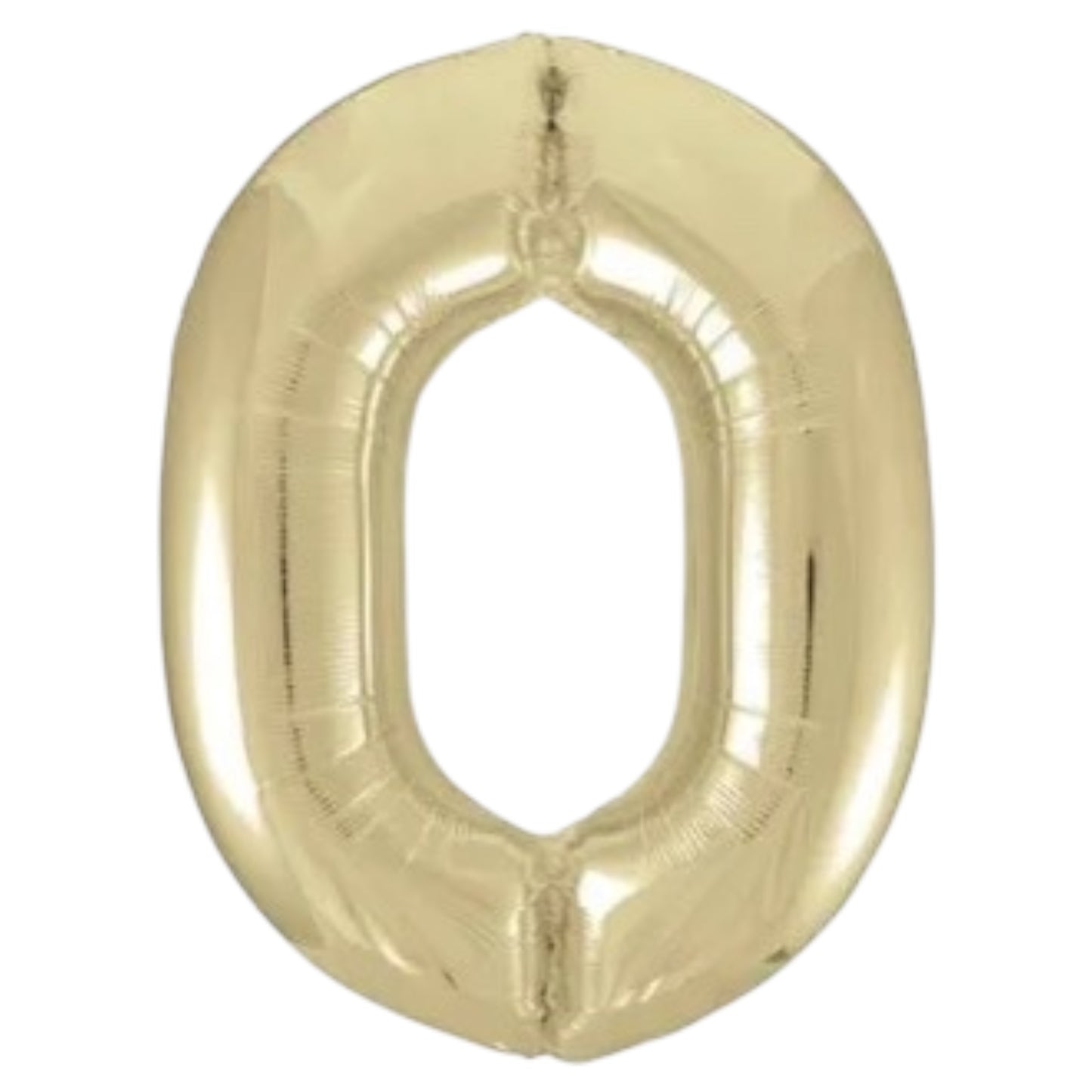 Champagne Gold Number Balloon