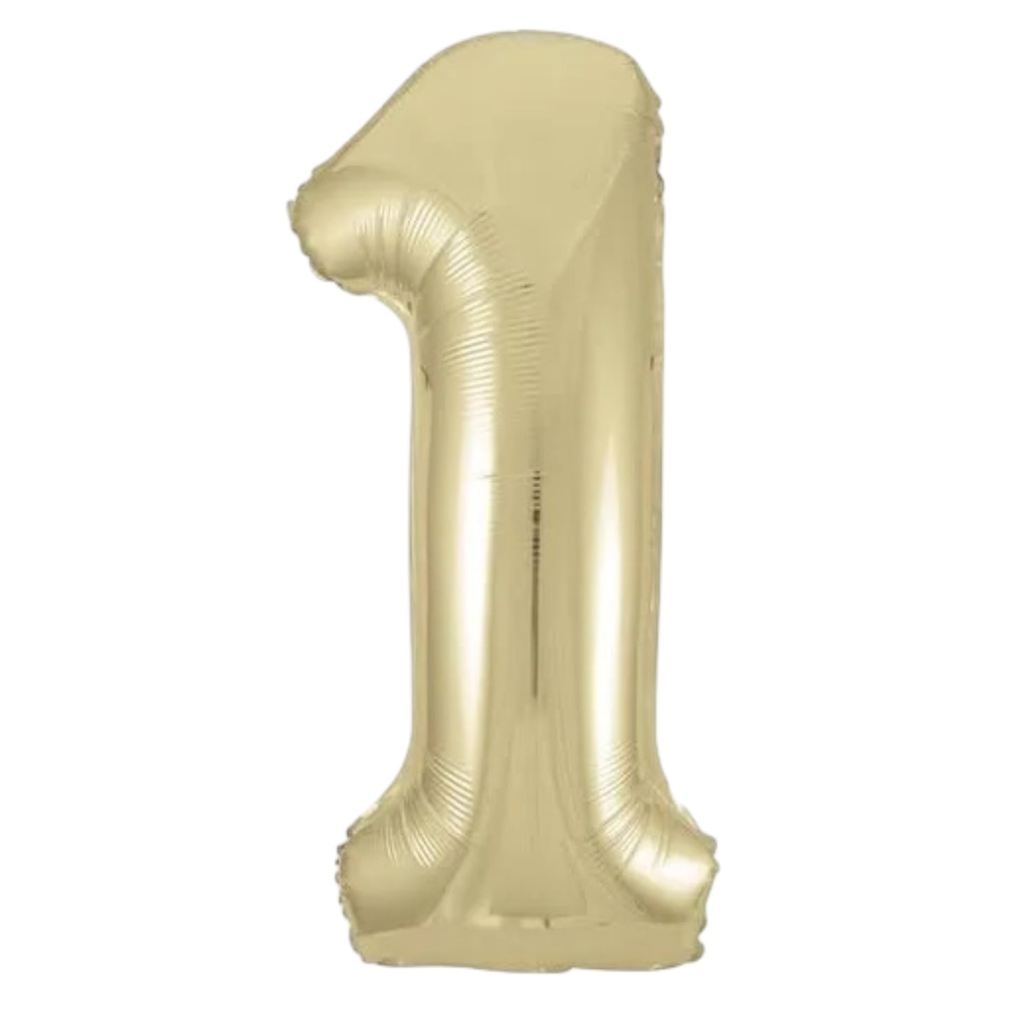 Champagne Gold Number Balloon