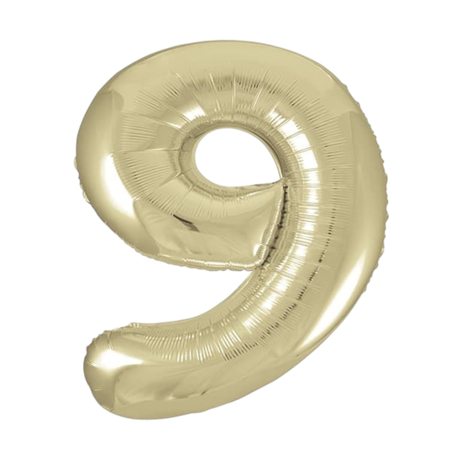 Champagne Gold Number Balloon