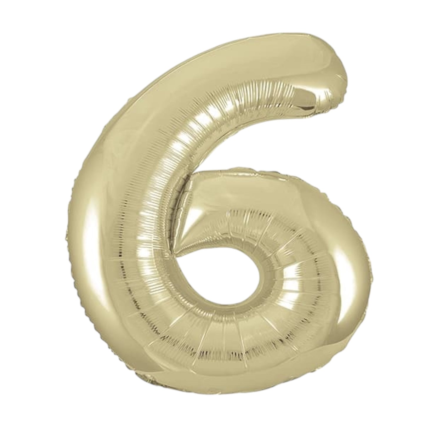 Champagne Gold Number Balloon