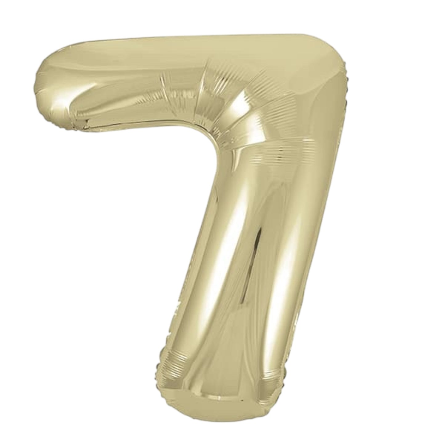 Champagne Gold Number Balloon