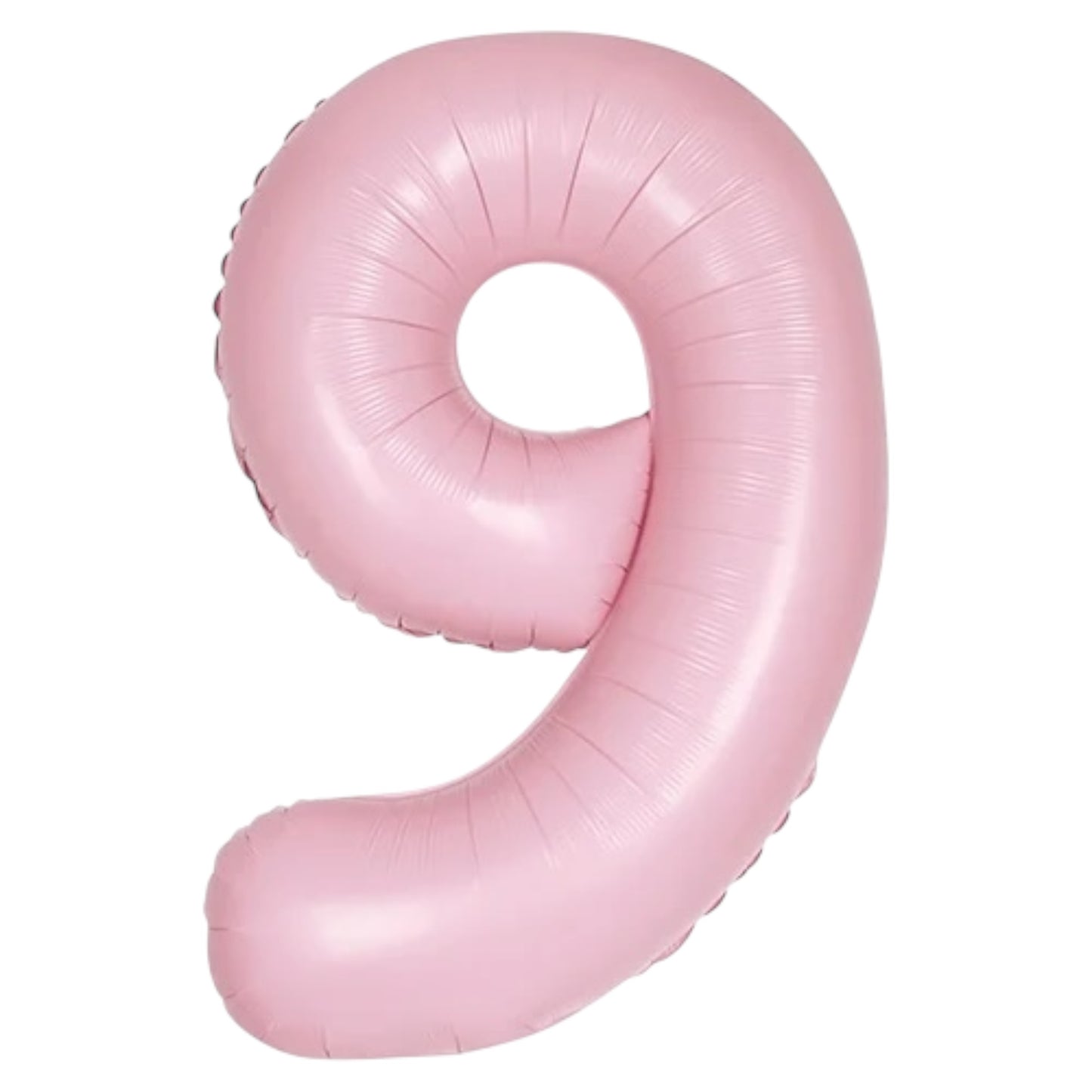 Large Pale Pink Number Balloon