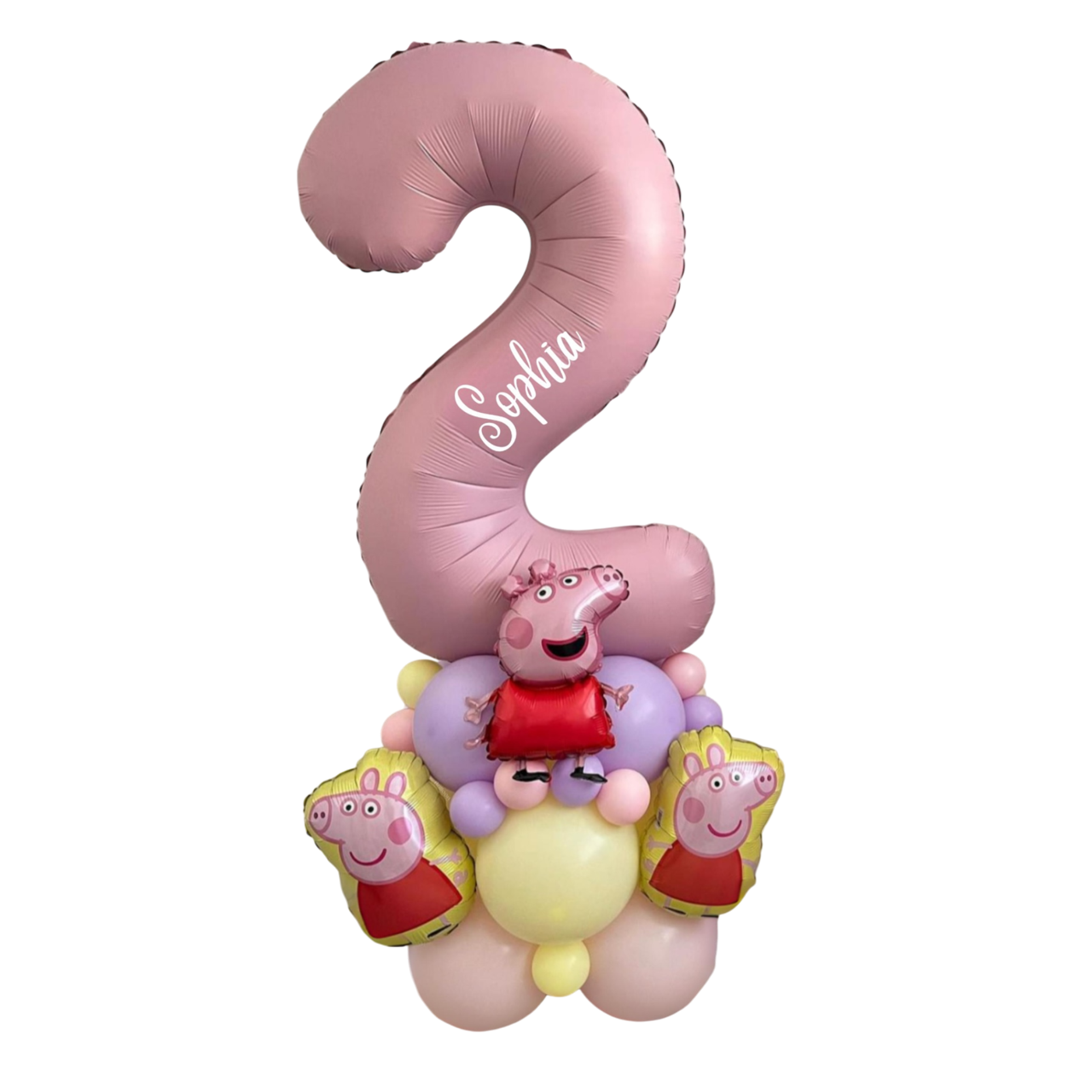 Peppa Pig Balloon Stack